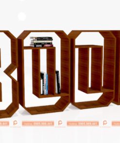 Kệ sách chữ Book