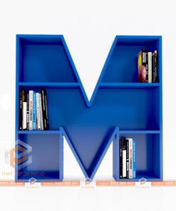 Kệ trang trí chữ M