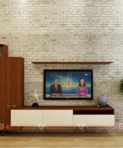 ke tivi ke trang tri