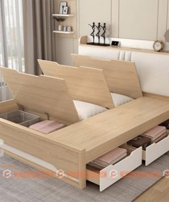 giường ngủ gỗ công nghiệp thông minh (2)