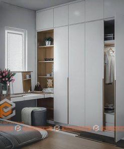 tủ quần áo 2 ngăn hiện đại