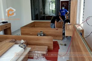lắp đặt nội thất gia đình gỗ công nghiệp tại liên chiểu đà nẵng
