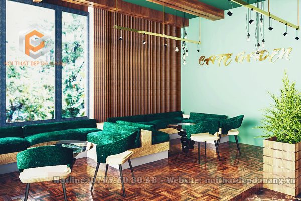 thiết kế nội thất quán cafe tại Đà Nẵng