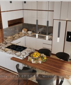 thiết kế tủ bếp gỗ công nghiệp tại Đà Nẵng