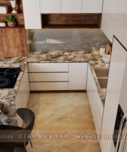 thiết kế tủ bếp gỗ công nghiệp tại Đà Nẵng