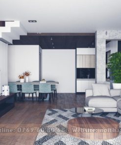 thiết kế nội thất nhà phố tại Liên Chiểu, Đà Nẵng