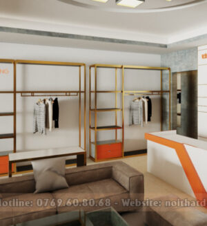 thiết kế nội thất showroom thời trang tại Hải Châu, Đà Nẵng