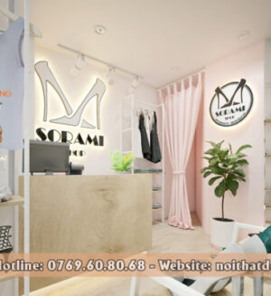 thiết kế nội thất shop thời trang tại Đà Nẵng