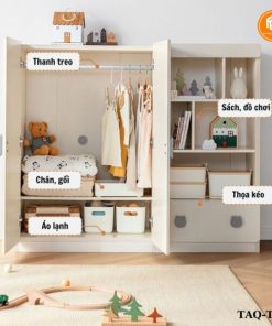 Tủ quần áo giá rẻ tại Đà Nẵng cho trẻ em