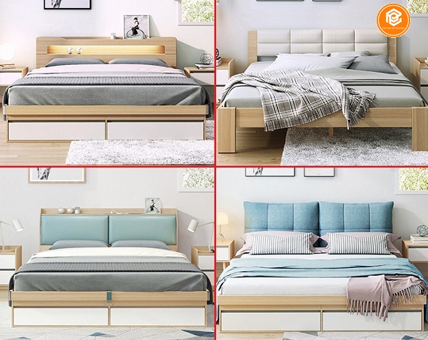 Đa dạng mẫu giường ngủ phong cách hiện đại để bạn lựa chọn