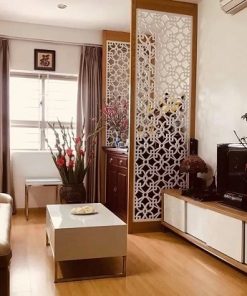 Vách ngăn phòng khách cắt CNC sang trọng, tạo sự riêng tư