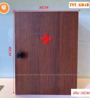 Tủ thuốc y tế gỗ MDF TYT-G01B