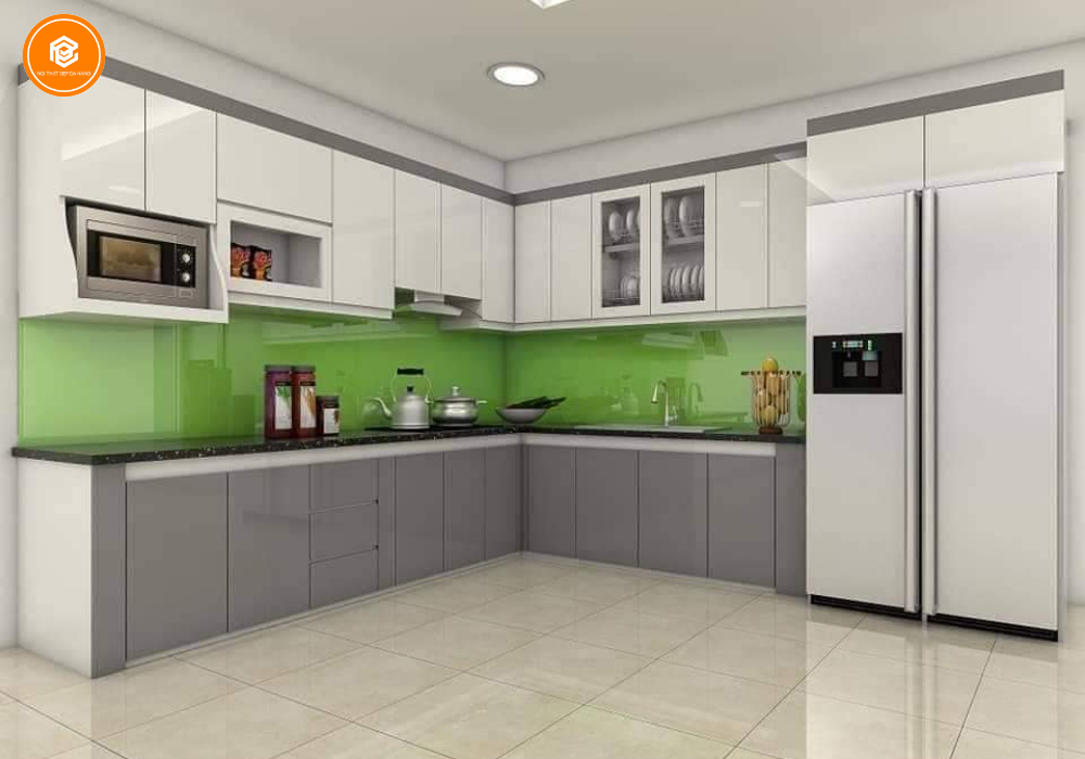 Tủ bếp nhựa Acrylic có bền không
